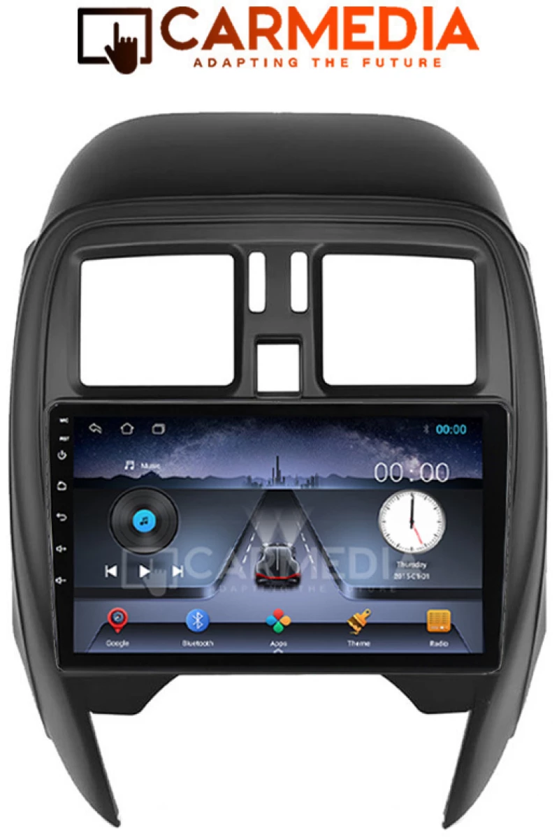 CARMEDIA CM209C-13 TABLET 9'' OEM NISSAN MICRA 2010-2016 V2