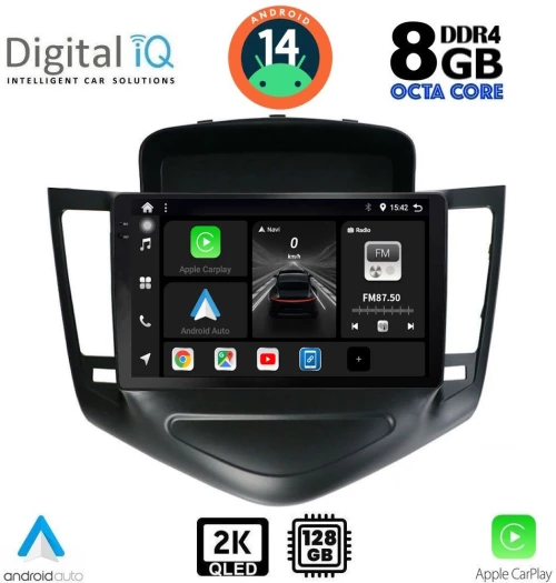 DIGITAL IQ BXF 8076_CPAA (9inc) MULTIMEDIA TABLET for CHEVROLET CRUZE mod. 2008-2012