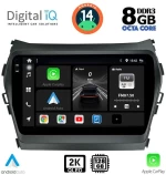 DIGITAL IQ BXF 8238_CPAA (9inc) MULTIMEDIA TABLET for HYUNDAI IX45 mod. 2013-2017