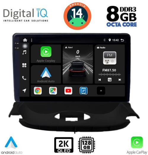 DIGITAL IQ BXF 8505_CPAA (9inc) MULTIMEDIA TABLET for PEUGEOT 206 mod. 1998-2006