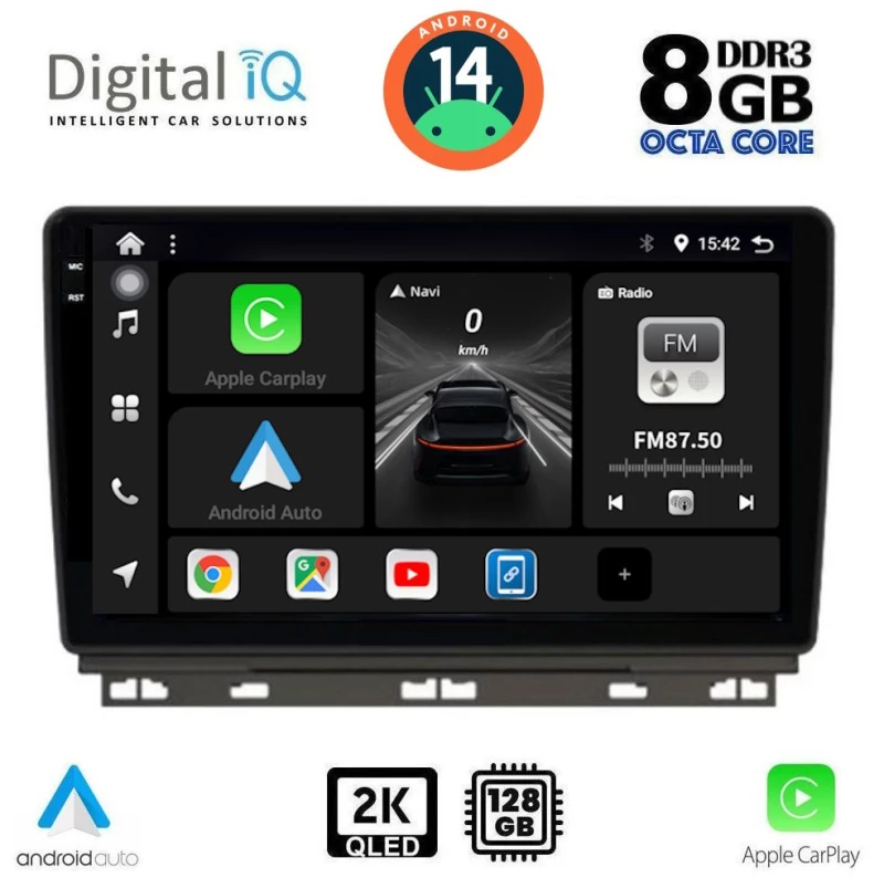 DIGITAL IQ BXF 8546_CPAA (9inc) MULTIMEDIA TABLET for RENAULT CLIO mod. 2019>
