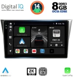 DIGITAL IQ BXF 8659_CPAA (9inc) MULTIMEDIA TABLET for SUBARU IMPREZA mod. 2002-2008