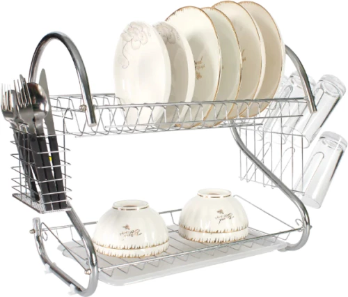 Πιατοθήκη αποστράγγισης διώροφη - WL-264-40S - 40cm - 521292