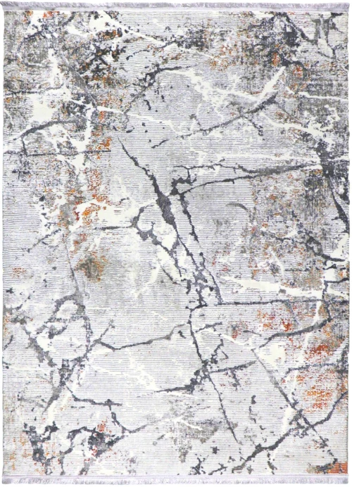 Χαλί μηχανής Ibiza 382 Multi Grey Eurofil 160x230