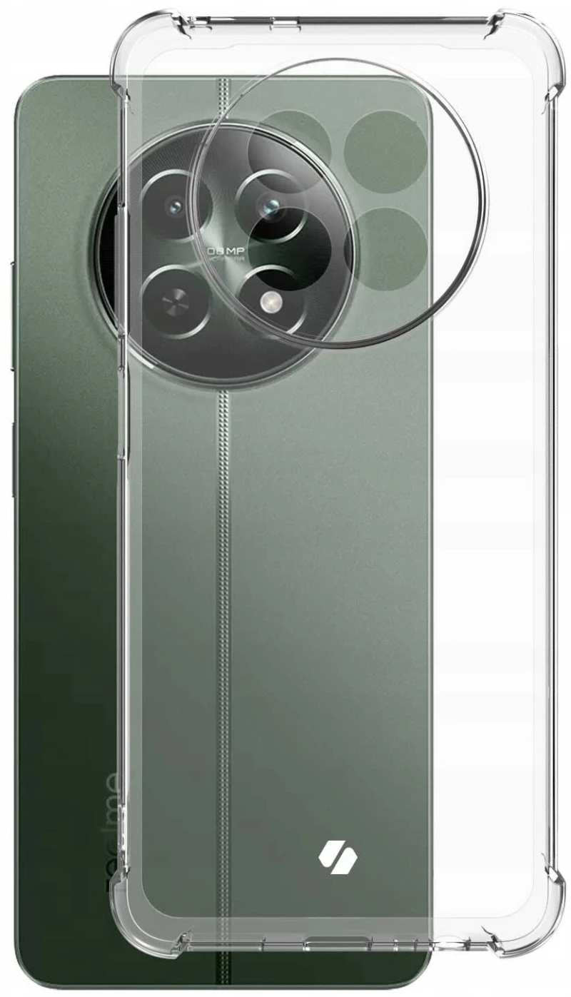 Διάφανη Θήκη Σιλικόνης - Realme 12 5G / 12x 5G - Spacecase Anti-Shock - 1mm - Clear (5905719109783)