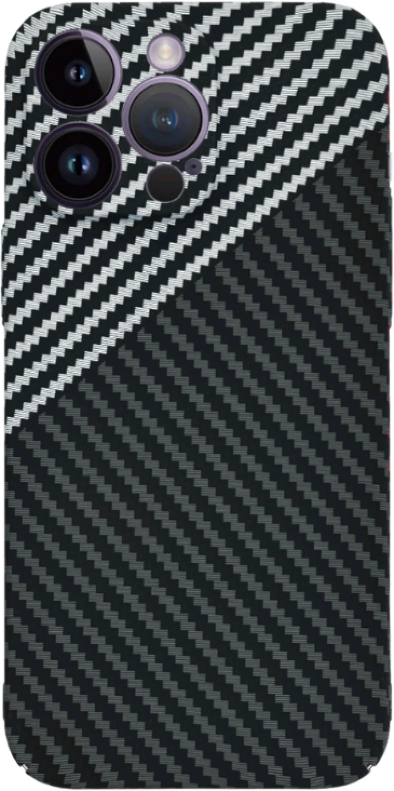Techsuit Carbonite FiberShell - Σκληρή Θήκη Apple iPhone 14 Pro Max - Stealth Gray (5949419209374)