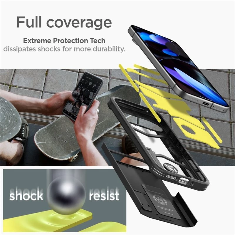 Ανθεκτική Σκληρή Θήκη - Google Pixel 9 / 9 Pro - Spigen Tough Armor - Black (ACS07692)