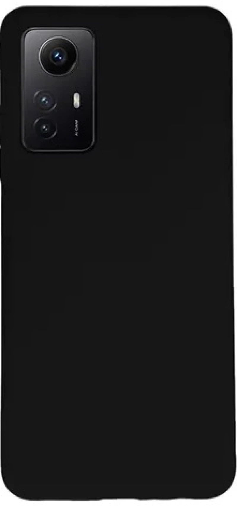 Vivid Σετ Θήκη Σιλικόνης & Tempered Glass - Xiaomi Redmi Note 12S - Transparent / Black (VIMAT312BKGLASSTN)