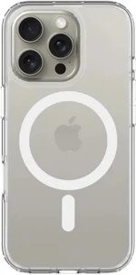 Θήκη Apple iPhone 16 Pro - Vivid MagSafe Hybrid Case Διάφανη με MagSafe - White (VIMAGACR497WT)