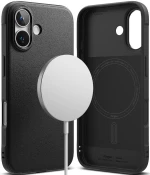Θήκη Apple iPhone 16 - Ringke Onyx Magnetic Σιλικόνης με MagSafe - Black (8800274960558)