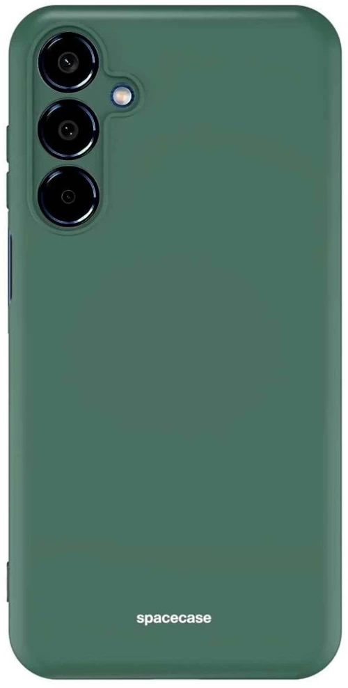Θήκη Samsung Galaxy M35 - Spacecase Silicone Case Σιλικόνης - Dark Green (5905719110925)