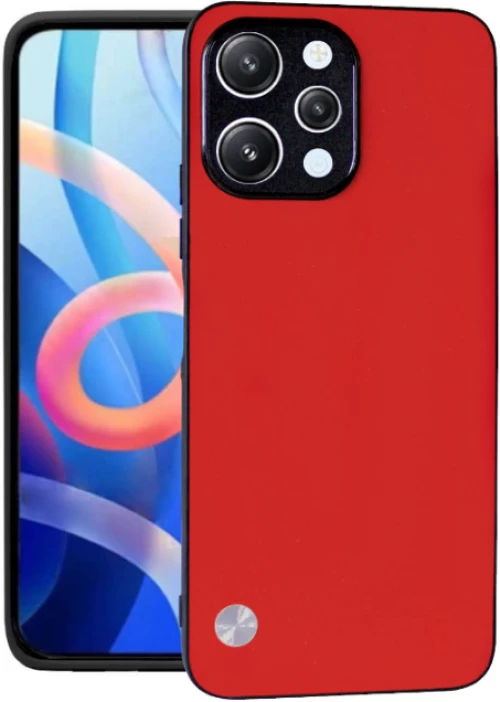 Θήκη Xiaomi Redmi 12 - Bodycell Vegan Cover Σκληρή - Red (5206015078446)