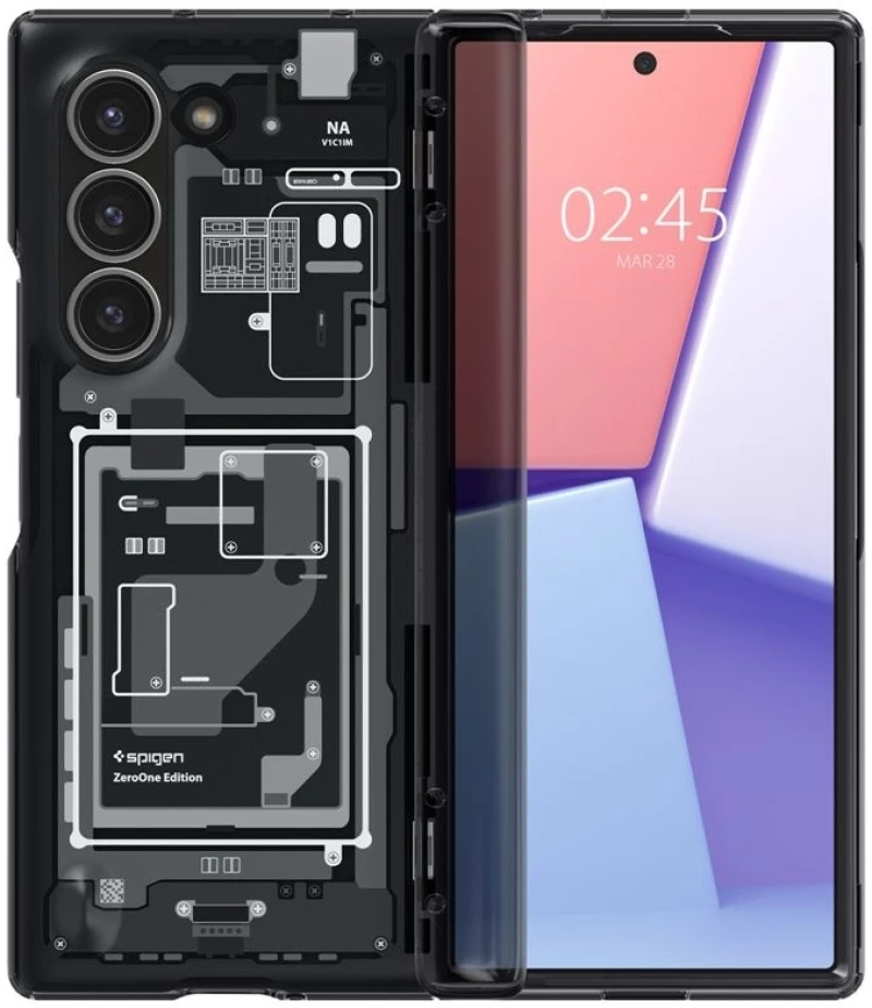 Θήκη Samsung Galaxy Z Fold6 - Spigen Ultra Hybrid Pro Σκληρή - Zero One (ACS08282)