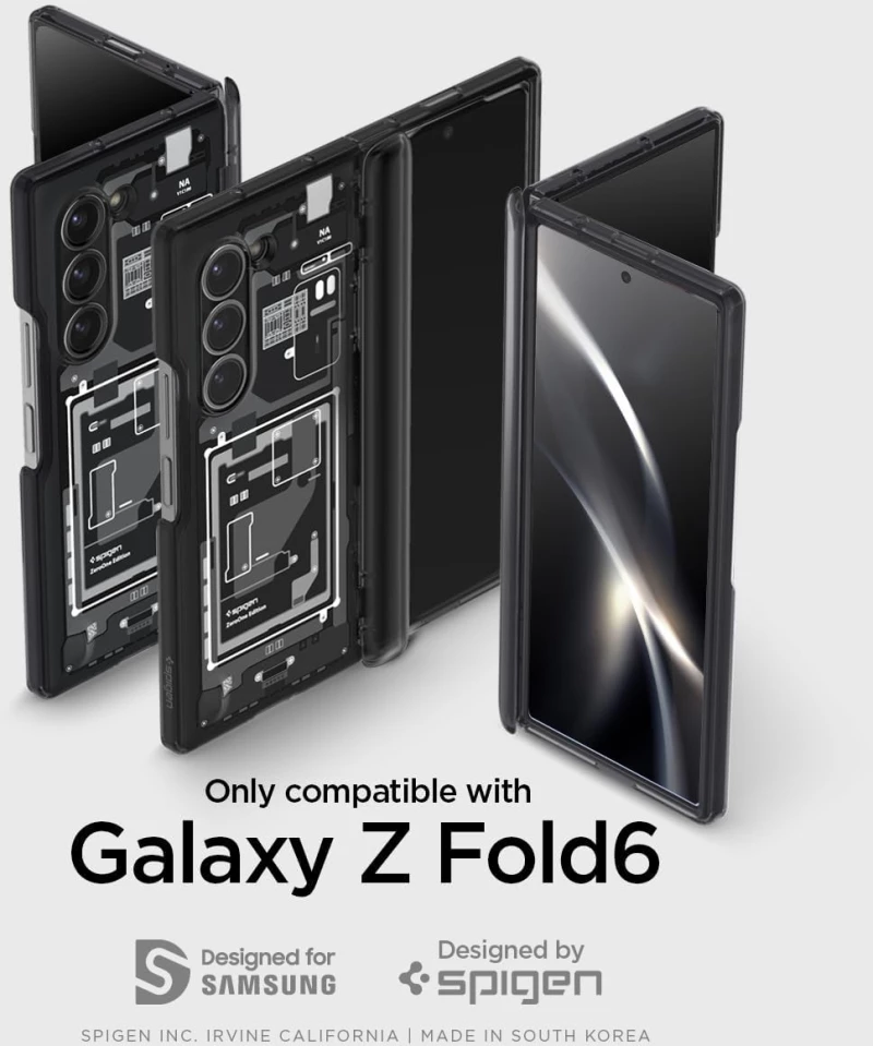 Θήκη Samsung Galaxy Z Fold6 - Spigen Ultra Hybrid Pro Σκληρή - Zero One (ACS08282)