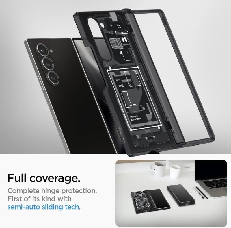 Θήκη Samsung Galaxy Z Fold6 - Spigen Ultra Hybrid Pro Σκληρή - Zero One (ACS08282)