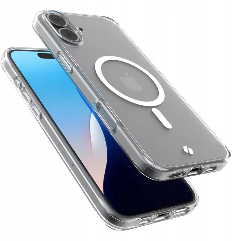 Θήκη iPhone 16 Plus Spacecase Clear MagSafe Σκληρή Διάφανη με MagSafe - Transparent (5905719112158)