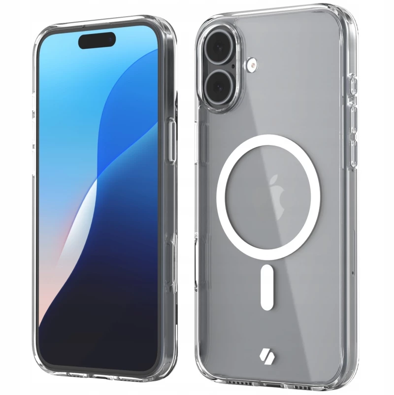 Θήκη iPhone 16 Plus Spacecase Clear MagSafe Σκληρή Διάφανη με MagSafe - Transparent (5905719112158)