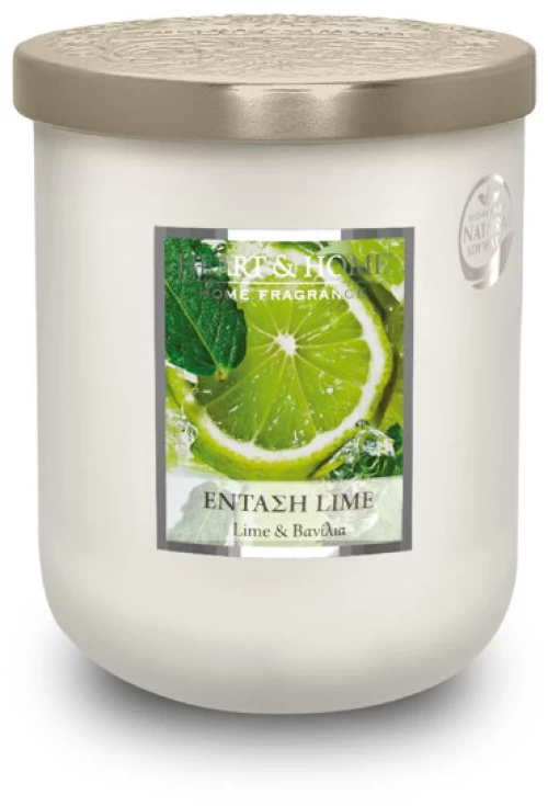 HEART & HOME ΚΕΡΙ ΜΕΓΑΛΟ 320gr ΕΚΡΗΞΗ LIME (#276950215)