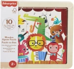 FISHER PRICE ΞΥΛΙΝΟ ΠΑΖΛ 10 τεμ. ΖΩΑ  (#HXV18)