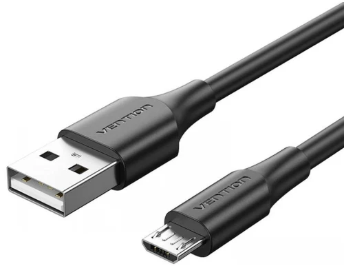 Vention usb 2.0 a Male to Micro b Male 2a Cable 2m Black (Ctibh) (Venctibh)