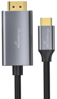 Mediarange usb Type-c 3.2 Gen. 1x1 to Hdmi Video Adapter Cable 1.8m (Mrcs217)