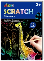 Mini Scratch Book Dinosaurs 60128