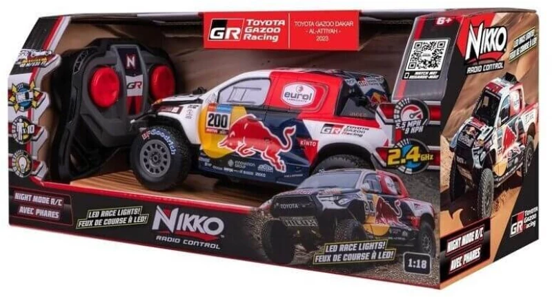Τηλεκ/νο Nikko WRC Toyota Gazoo Dakar 2023 1/18 (10591)