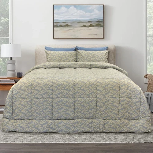 LINO ΚΟΥΒΕΡΛΙ LEAFY GREEN 160Χ240