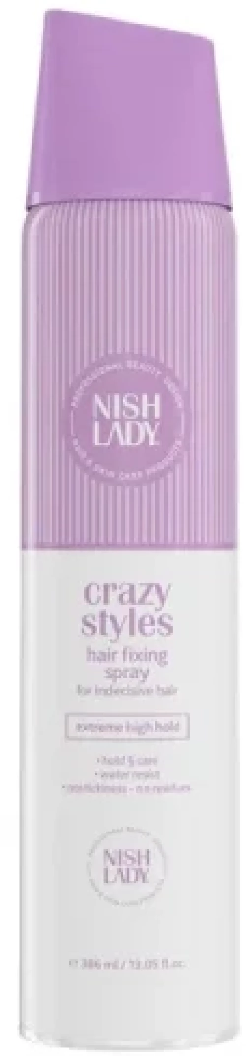 NISHLADY Hair Fixing Spray 386ml