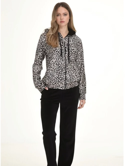 Primavera Γυναικεία Φόρμα - Homewear Βελούδο Regular Fit K180