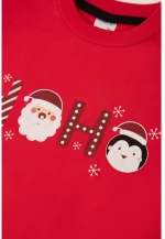Minerva Παιδική Unisex Xmas Πυζάμα Βαμβακερή 90-69502-018