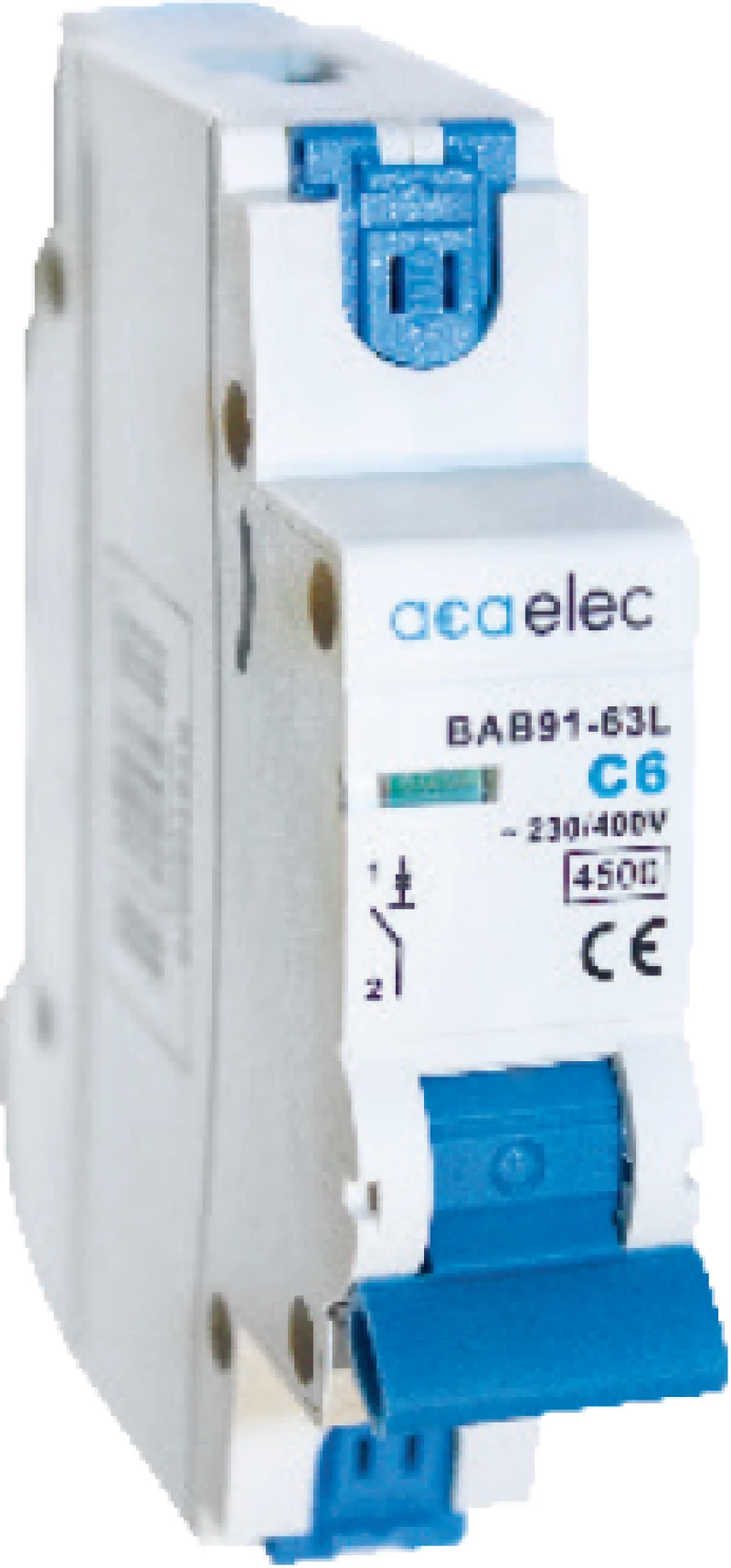 MCB 1P C6 4,5KA 1M