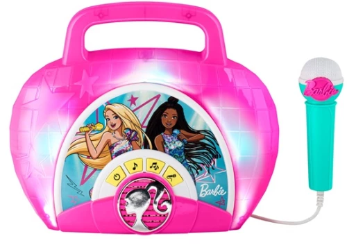 Boombox Καραόκε Με Μικρόφωνο Barbie Sing Along | eKids - BE-115