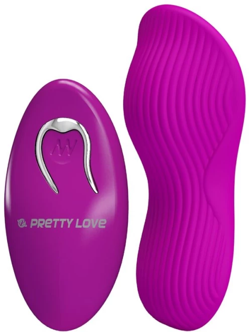 PRETTY LOVE - ROMARIO LAY-ON CLITORIS STIMULATOR REMOTE CONTROL PINK