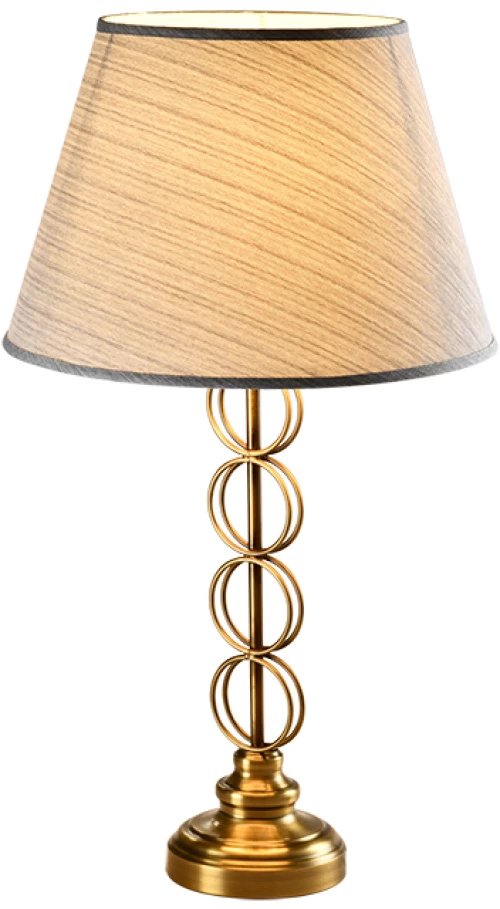 ELBA TABLE LAMP 1XE27 GOLD/FLAX