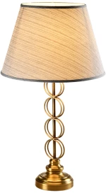ELBA TABLE LAMP 1XE27 GOLD/FLAX