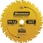 ΠΡΙΟΝΟΔΙΣΚΟΣ CONSTRUCT WOOD ΓΙΑ ΔΙΣΚΟΠΡΙΟΝΟ 184x2.0mm/20mm, 24T 71898 BENMAN
