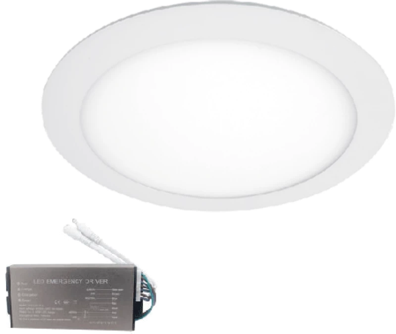 LED PANEL ROUND 7W 4000K IP65+EM