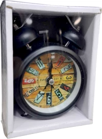 Επιτραπέζιο ρολόι - Ξυπνητήρι - 3301-8 - 330188 - Black