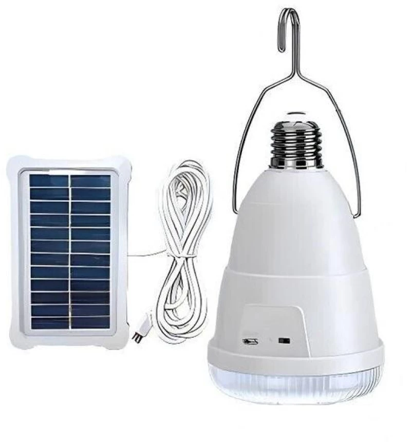 Φωτιστικό κάμπινγκ 28W Solar Bailong AP-3631 με ηλιακό πάνελ Λευκό