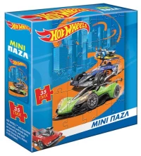 Hot Wheels Μίνι παζλ 35pcs