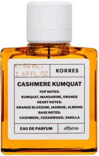 Korres Cashmere Kumquat Eau de Parfum - Γυναικείο Άρωμα με Νότες Εσπεριδοειδών,50ml