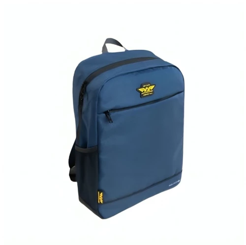 ARMAGGEDDON 15.6 LAPTOP ECO BACKPACK SEA BLUE-GREY