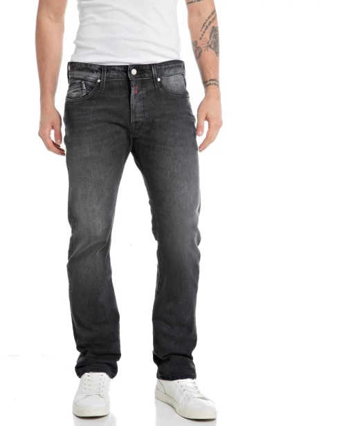 Replay Man WAITOM Regular Fit Dark Grey Jeans