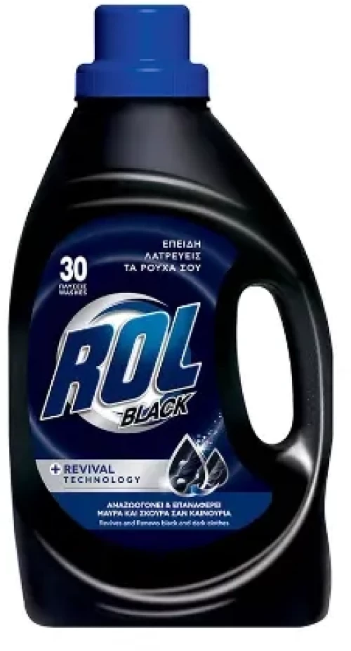 ROL Black Απορρυπαντικό 30 Mεζούρες