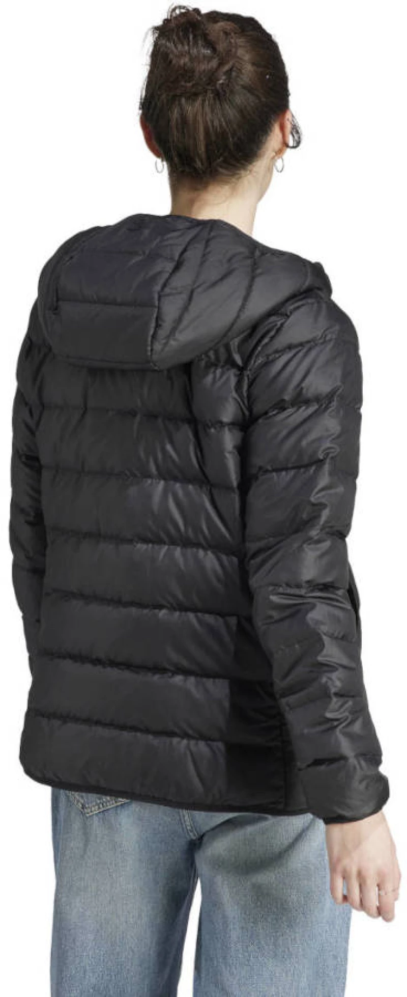 Γυναικείο Puffer Μπουφάν Κοντό Adidas Μαύρο  Μαύρο