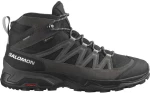 Ανδρικά Ορειβατικά Μποτάκια Salomon X Ward Leather Mid Gtx Phantom / Black / Magnet  Μαύρο