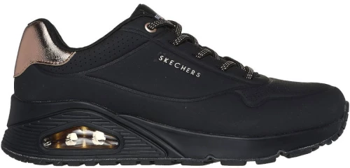 Γυναικεία Sneakers Skechers Uno Summer Away Black  Μαύρο Χρυσό