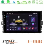 Bizzar S Series VW MQB 2017- 8core Android13 6+128GB Navigation Multimedia Tablet 9" U-S-VW0333
