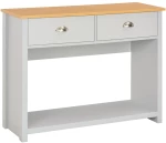 Τραπέζι Κονσόλα Γκρι 97 x 35 x 76 εκ. Γκρι 283741